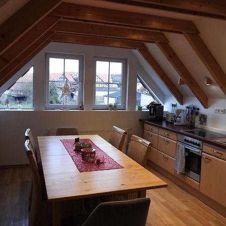 Ferienwohnung Am Steg Cölbe Exteriör bild